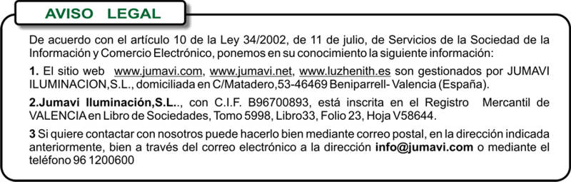 aviso legal LOPD
